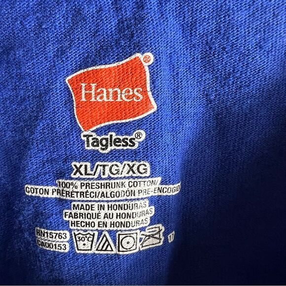 Hanes Scooby Doo Blue Men’s Shirt - Picture 5 of 5